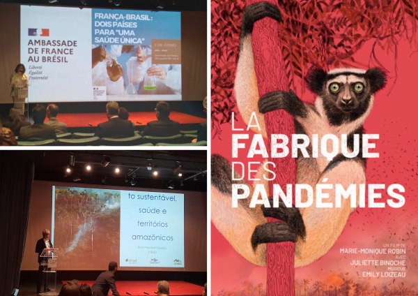 Photos de l'événement « France-Brésil : deux pays pour une santé unique » © Jean-Luc Battini, Enora Le Calvé, Cirad